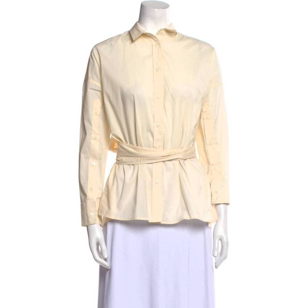 NEW PSOPHIA cotton blouse in ivory